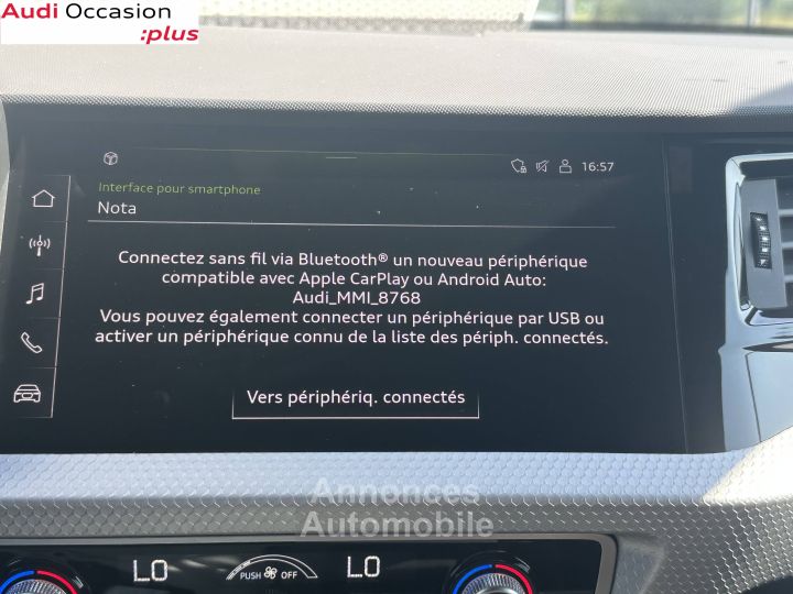 Audi A1 Sportback 30 TFSI 116 ch S tronic 7 S Line - 24