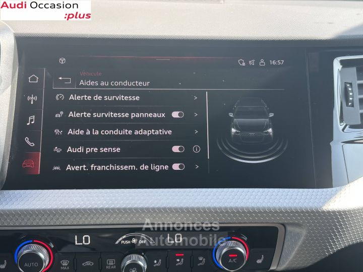 Audi A1 Sportback 30 TFSI 116 ch S tronic 7 S Line - 26