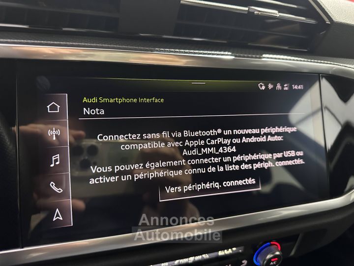 Audi Q3 35 TFSI 150 ch S tronic 7 S Edition - 38