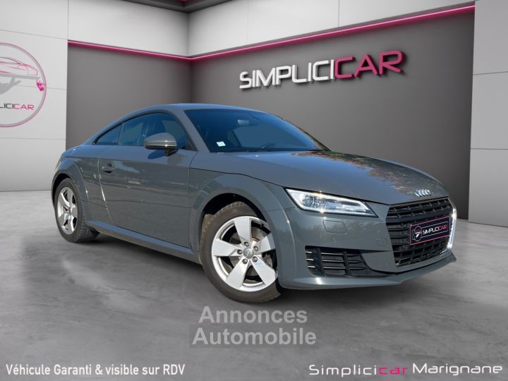 Audi TT 18 TFSI 180 S tronic 7-SIEGE ALCANTARA CHAUFFANTS-VIRTUAL COCKPIT-RADAR AV/AR-GARANTIE CONSTRUCTEUR- - 1