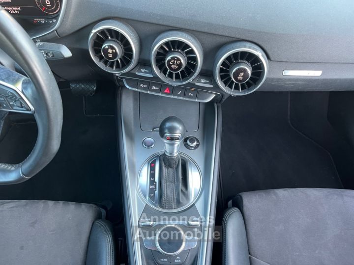 Audi TT 18 TFSI 180 S tronic 7-SIEGE ALCANTARA CHAUFFANTS-VIRTUAL COCKPIT-RADAR AV/AR-GARANTIE CONSTRUCTEUR- - 13