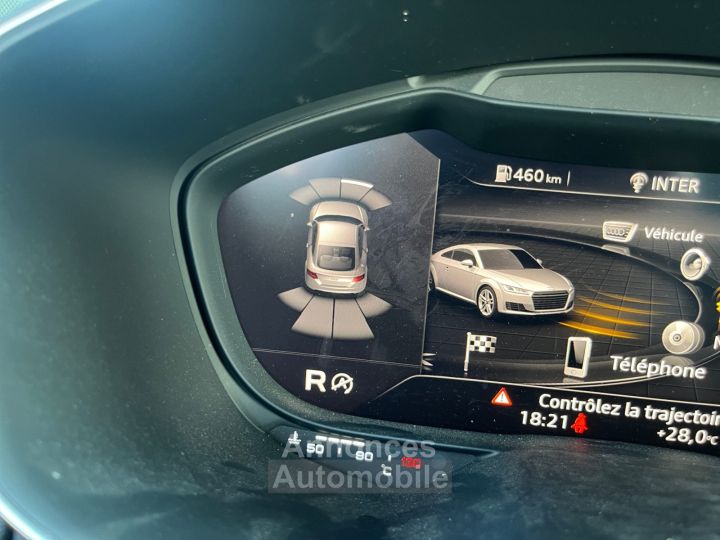 Audi TT 18 TFSI 180 S tronic 7-SIEGE ALCANTARA CHAUFFANTS-VIRTUAL COCKPIT-RADAR AV/AR-GARANTIE CONSTRUCTEUR- - 19