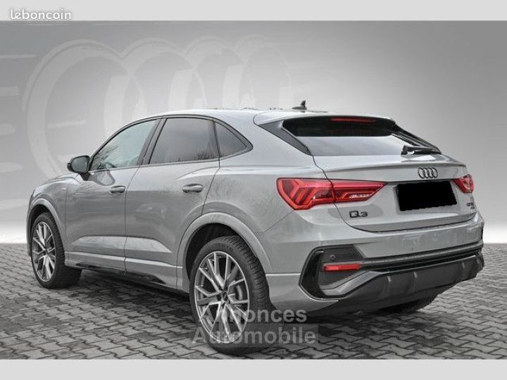Audi Q3 Sportback 40 TDI S LINE TRONIC QUATTRO 200CH GRIS NARDO GPS-LED-VIRTUAL-JANTES 20-CARTE GRISE INCLUSE -SONOS - 3