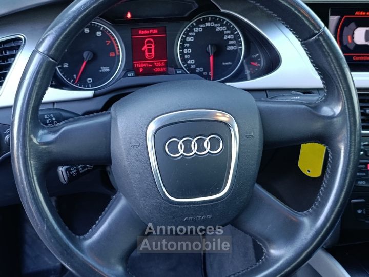 Audi A4 IV 18 TFSI 160 AMBIENTE BVA - 11