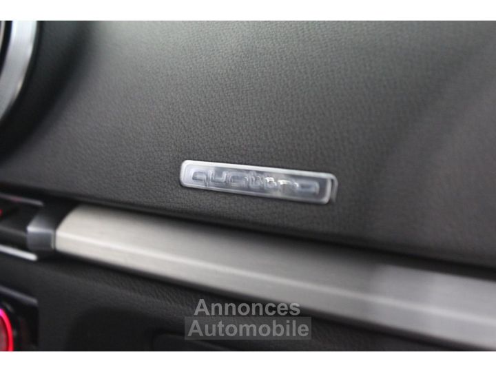 Audi S3 Berline Quattro 20 TFSI - 300 - BV S-tronic 8V BERLINE  PHASE 1 - 22