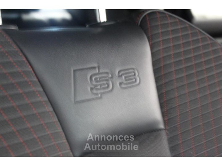 Audi S3 Berline Quattro 20 TFSI - 300 - BV S-tronic 8V BERLINE  PHASE 1 - 23
