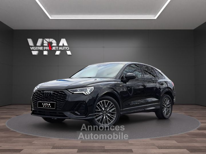 Audi Q3 Sportback S line 45 TFSIe 245CV - 1ère main Jantes 19&quot; BLACK Edition - 1
