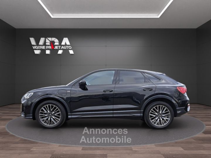 Audi Q3 Sportback S line 45 TFSIe 245CV - 1ère main Jantes 19&quot; BLACK Edition - 3