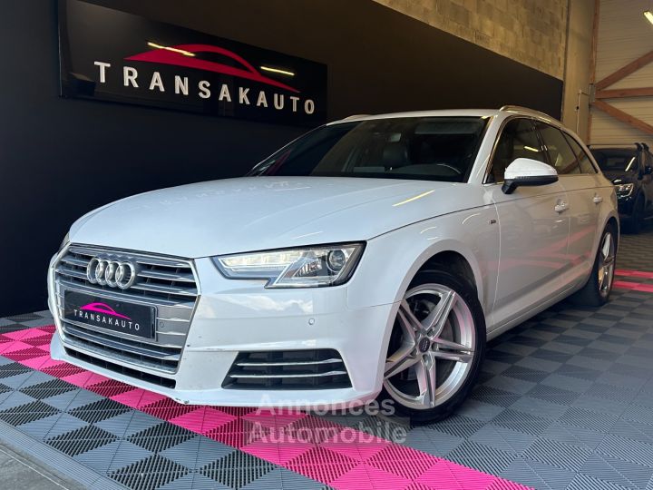 Audi A4 Avant 20 TDI 190ch S-Tronic 7 - Quattro - Finition S line - Suivi OK - Gtie 3 mois - 1