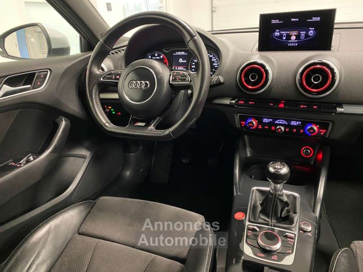 Audi A3 14 TFSI Ambition S line 1erMAIN- FULL OPTION - 11