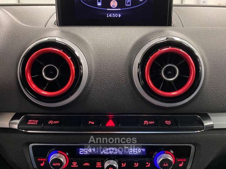Audi A3 14 TFSI Ambition S line 1erMAIN- FULL OPTION - 12