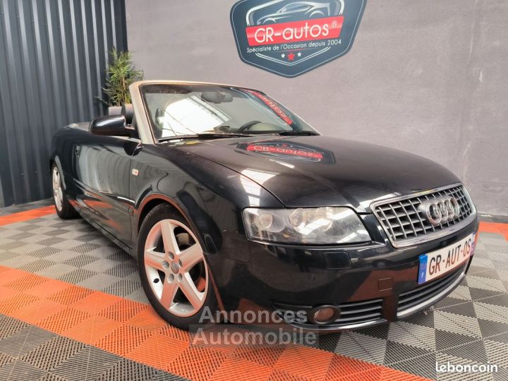 Audi A4 Cabriolet 30 V6 220cv Tiptronic Cuir jantes alu sièges chauffants CT ok et révisée Garantie 6 mois - 3