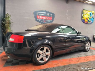 Audi A4 Cabriolet 30 V6 220cv Tiptronic Cuir jantes alu sièges chauffants CT ok et révisée Garantie 6 mois   - 4