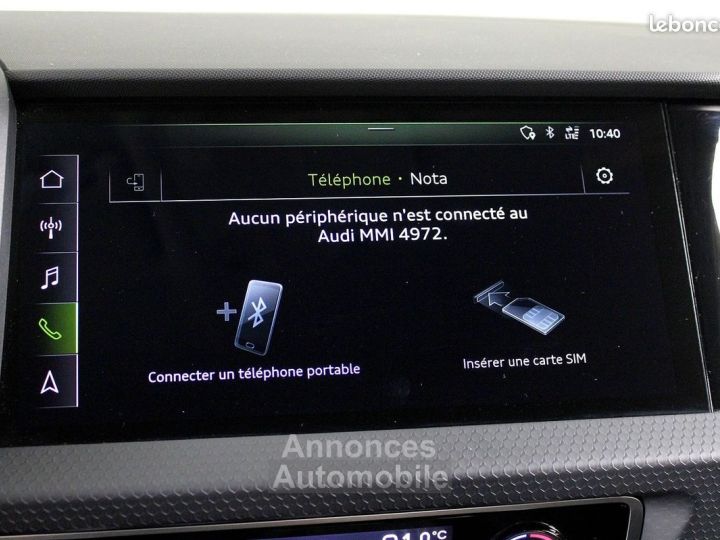 Audi A1 Sportback 25 TFSI 95CH BUSINESS LINE S TRONIC 7 - 11