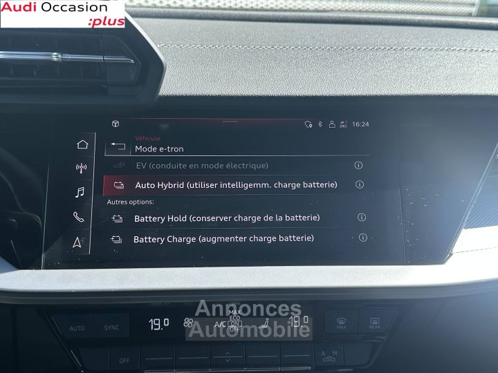 Audi A3 Sportback 40 TFSIe 204 S tronic 6 S Line - 34