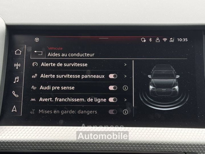 Audi A1 Sportback 35 TFSI 150 ch S tronic 7 S Line Plus - 15