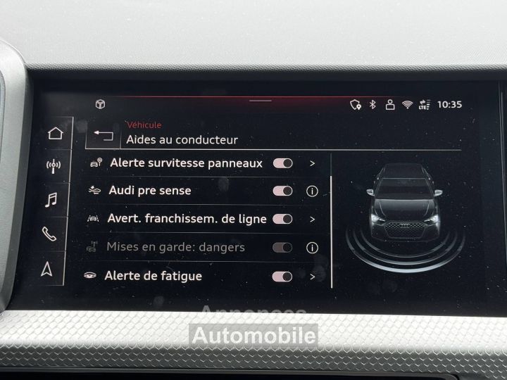 Audi A1 Sportback 35 TFSI 150 ch S tronic 7 S Line Plus - 16