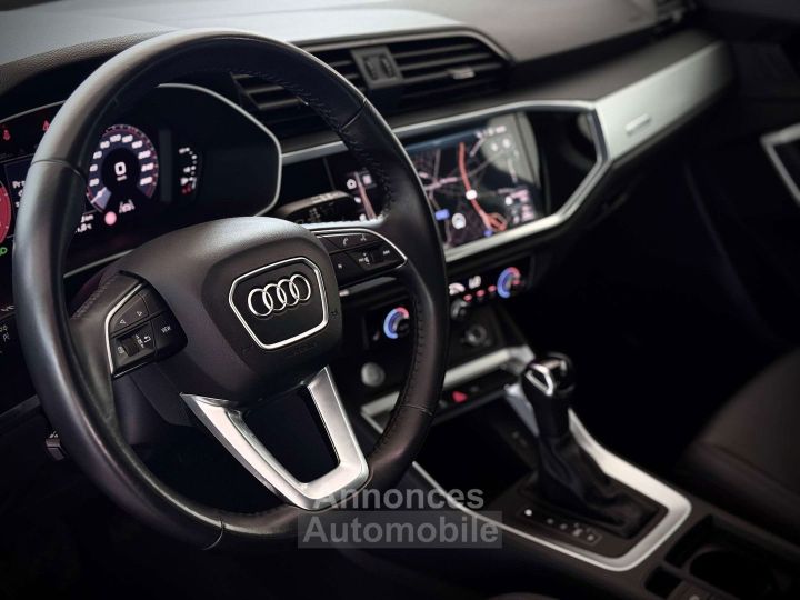 Audi Q3 20TDI S tronic-1ERPRO-COCKPIT-GPS-CUIR-CAMERA-PDC - 12