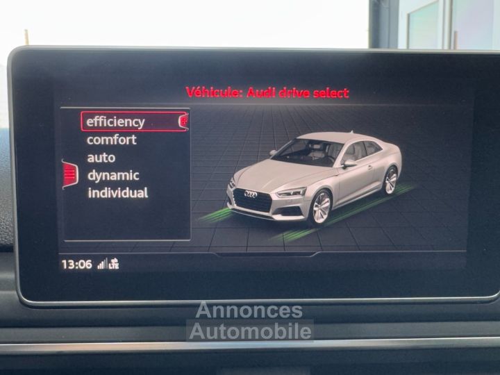 Audi A5 S Line 20 TDI 190 ch ~ Virtual cockpit ~ Bang  Olufsen ~ Carplay ~ - 11
