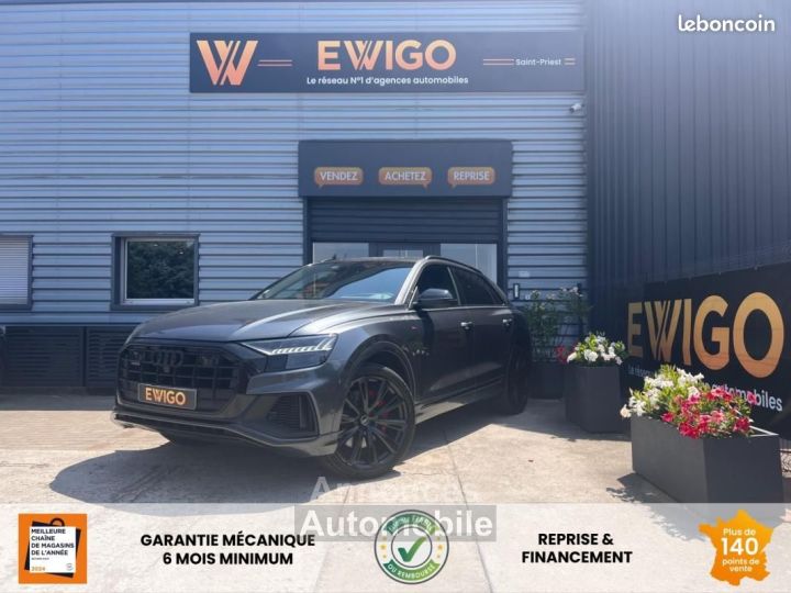 Audi Q8 30 55 TFSIE 381H 340ch HYBRID S-LINE QUATTRO TIPTRONIC BVA 1ère Main - 1