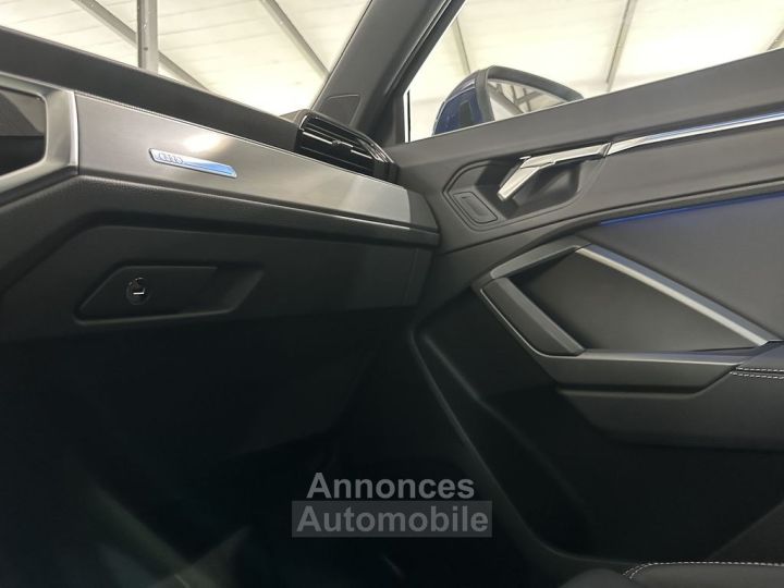 Audi Q3 Sportback 35 TDI S LINE BVA PACK CUIR LEASING POSSIBLE A PARTIR DE 545€ TTC PAR MOIS - 13
