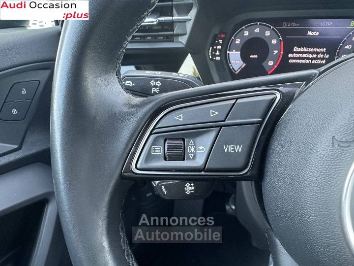 Audi A3 Sportback NF 30 TFSI 110 CH BVM6 - 17