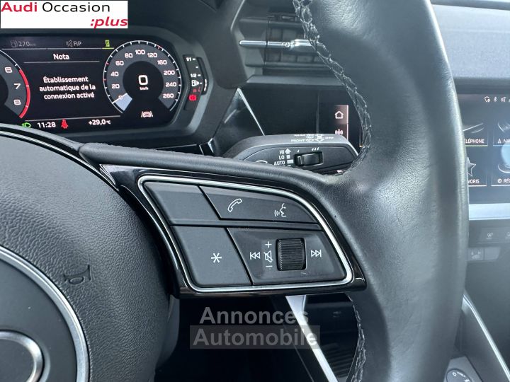 Audi A3 Sportback NF 30 TFSI 110 CH BVM6 - 20