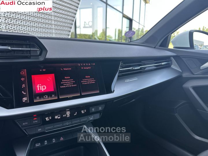 Audi A3 Sportback NF 30 TFSI 110 CH BVM6 - 22