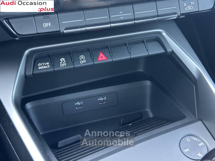 Audi A3 Sportback NF 30 TFSI 110 CH BVM6 - 29