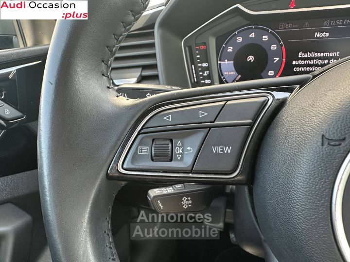 Audi A1 Sportback 30 TFSI 116 ch BVM6 - 15