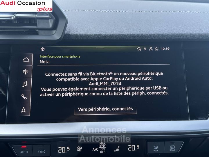 Audi A3 Sportback 40 TFSIe 204 S tronic 6 S Line - 27