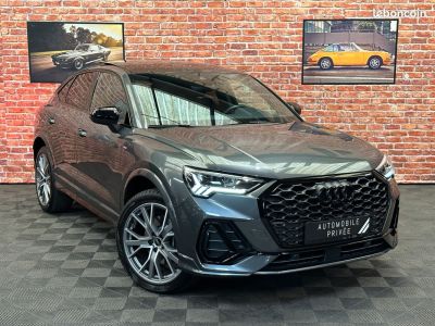 Audi Q3 Sportback 45-TFSIe 245 cv S LINE hybride rechargeable ( 45TFSI e ) TOIT PANO SIEGES SPORT GRIS DAYTONA IMMAT FRANCAISE   - 1