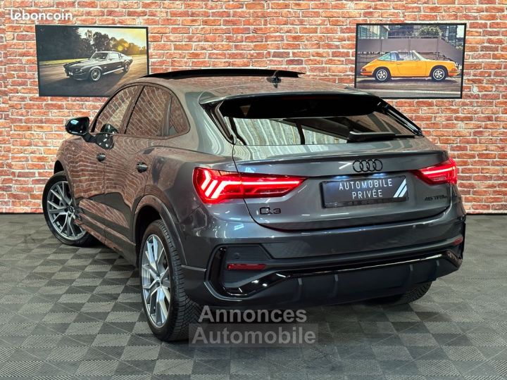 Audi Q3 Sportback 45-TFSIe 245 cv S LINE hybride rechargeable ( 45TFSI e ) TOIT PANO SIEGES SPORT GRIS DAYTONA IMMAT FRANCAISE - 2