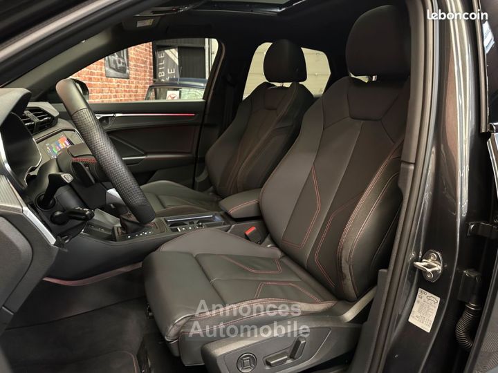 Audi Q3 Sportback 45-TFSIe 245 cv S LINE hybride rechargeable ( 45TFSI e ) TOIT PANO SIEGES SPORT GRIS DAYTONA IMMAT FRANCAISE - 3