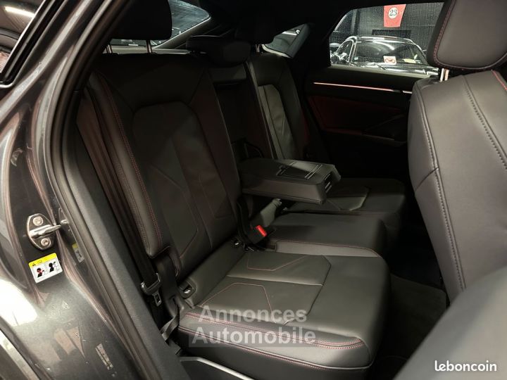 Audi Q3 Sportback 45-TFSIe 245 cv S LINE hybride rechargeable ( 45TFSI e ) TOIT PANO SIEGES SPORT GRIS DAYTONA IMMAT FRANCAISE - 5