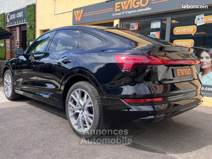 Audi e-tron SPORTBACK 50 ELECTRIC 315 215PPM 71KWH AVUS EXTENDED QUATTRO BVA-GARANTIE 6 MOIS- - 4