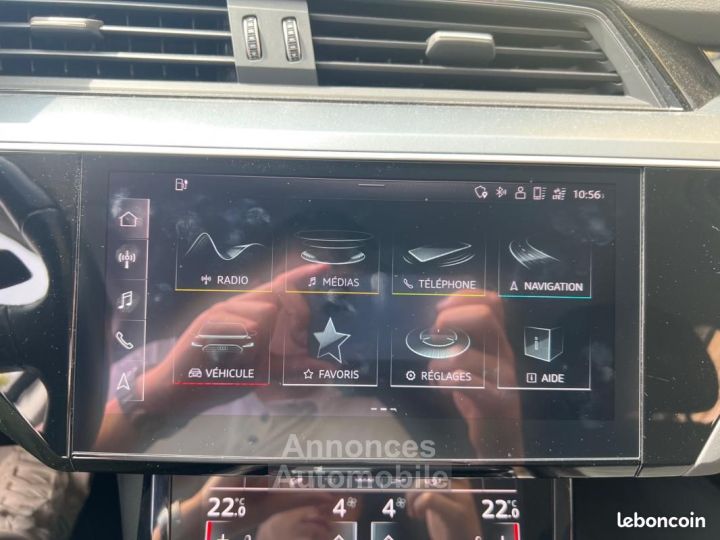Audi e-tron SPORTBACK 50 ELECTRIC 315 215PPM 71KWH AVUS EXTENDED QUATTRO BVA-GARANTIE 6 MOIS- - 18