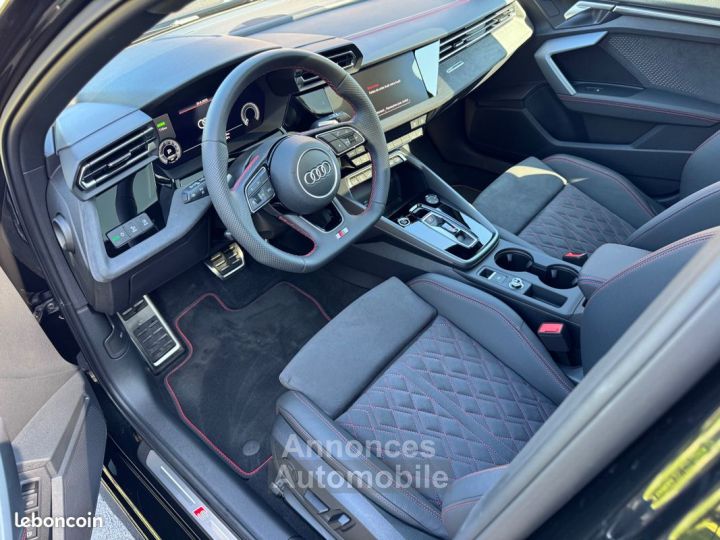 Audi A3 Sportback 45TFSI e 272 SLINE STRONIC 6 TOIT OUVRANT SIEGES SPORT COUTURE ROUGE MATRIX HAYON CAMERA JANTES NOIRES GARANTIE 24 MOIS - 2