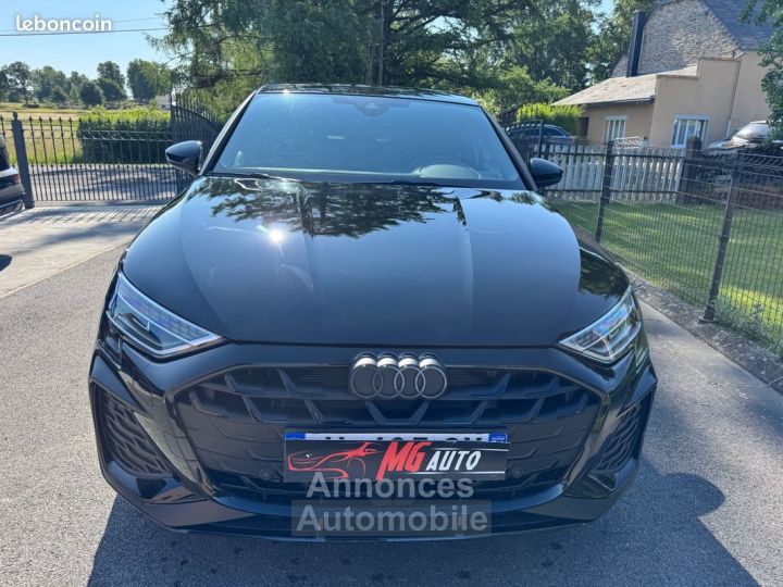 Audi A3 Sportback 45TFSI e 272 SLINE STRONIC 6 TOIT OUVRANT SIEGES SPORT COUTURE ROUGE MATRIX HAYON CAMERA JANTES NOIRES GARANTIE 24 MOIS - 3