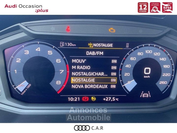 Audi A1 CITYCARVER Citycarver 25 TFSI 95 ch BVM5 Design - 11