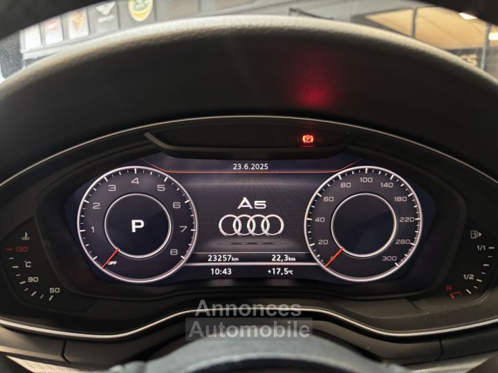 Audi A5 Sportback 40 TFSI 190 S TRONIC 7 DESIGN LUXE SB Attelage - 21