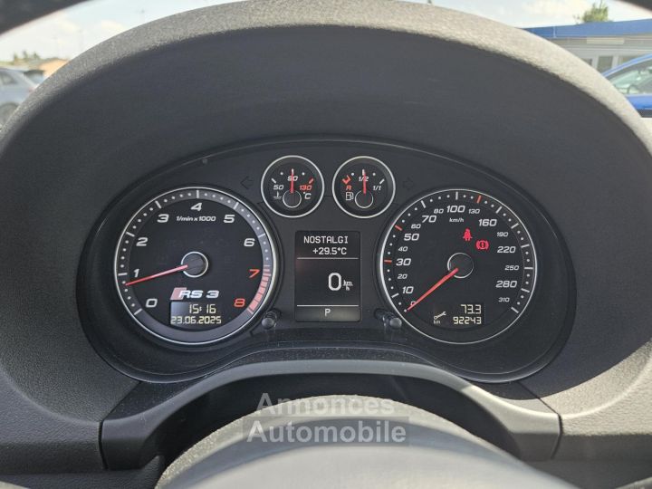Audi RS3 SportBack Quattro 25 TFSI - 340 - BV S-tronic - ETAT CONCOURS ! - 22