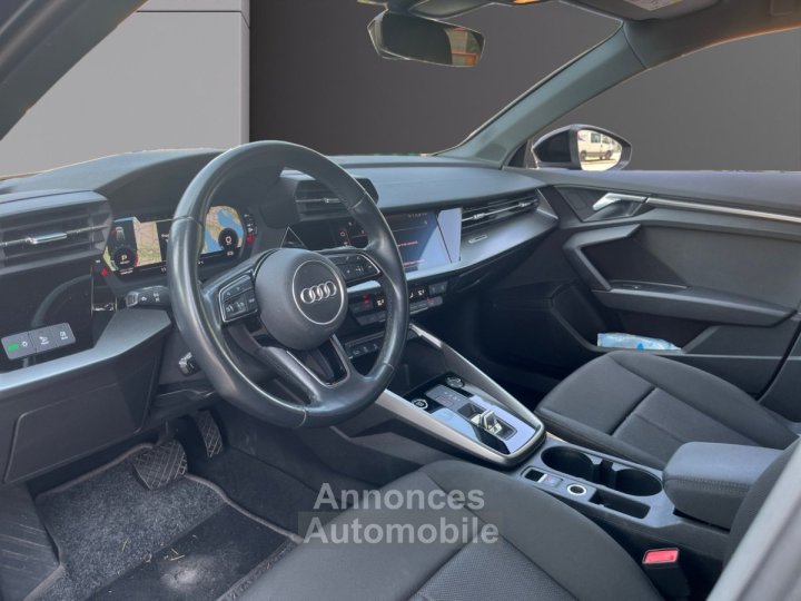 Audi A3 1,5 business line 150 mild hybrid-CAMERA DE RECUL-APPLE CARPLAY-VIRTUAL COCKPIT-GARANTIE 12 MOIS- - 10