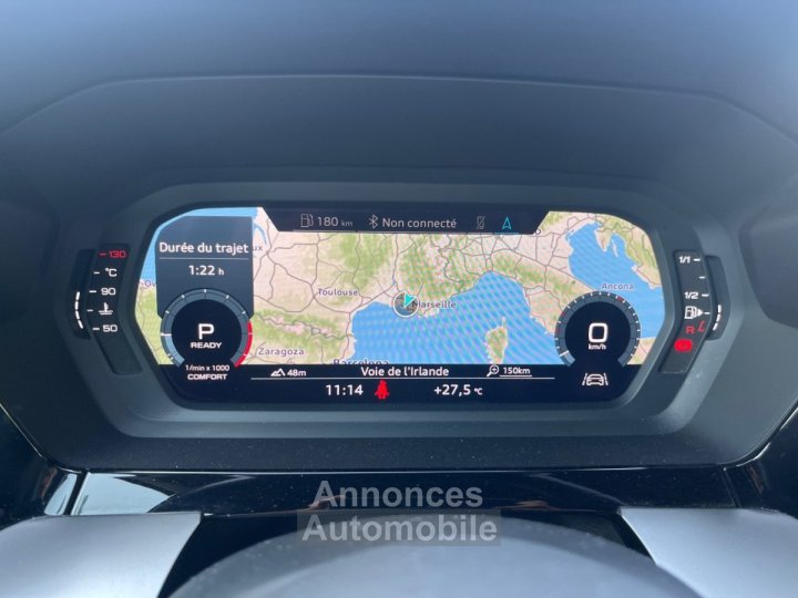 Audi A3 1,5 business line 150 mild hybrid-CAMERA DE RECUL-APPLE CARPLAY-VIRTUAL COCKPIT-GARANTIE 12 MOIS- - 15