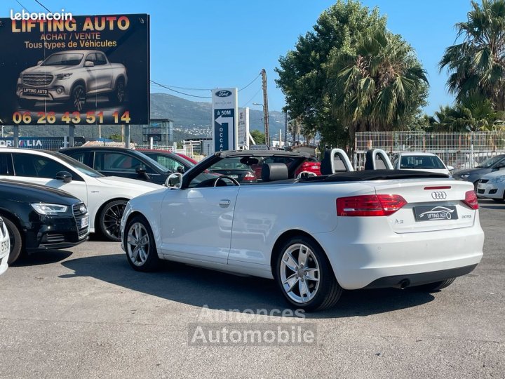 Audi A3 Cabriolet 20 TDi 140ch Ambition - 3