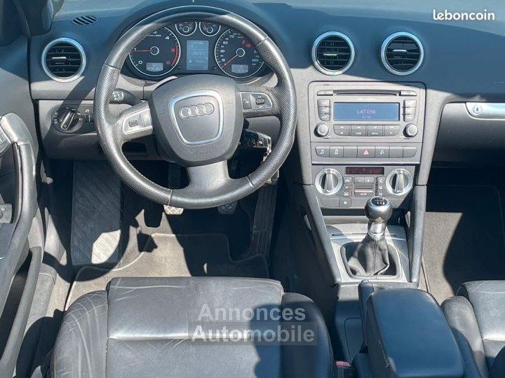 Audi A3 Cabriolet 20 TDi 140ch Ambition - 5