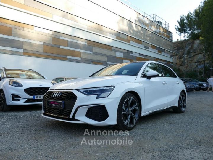 Audi A3 Sportback 35 15 TFSIe 150 Ch S-LINE S-TRONIC TOIT OUVRANT MILD HYBRID - 1