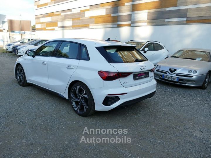 Audi A3 Sportback 35 15 TFSIe 150 Ch S-LINE S-TRONIC TOIT OUVRANT MILD HYBRID - 5