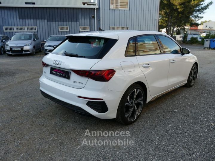 Audi A3 Sportback 35 15 TFSIe 150 Ch S-LINE S-TRONIC TOIT OUVRANT MILD HYBRID - 7