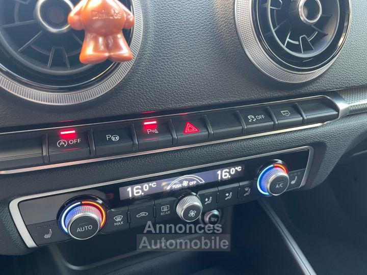 Audi A3 Sportback 30 TFSI 116 S tronic 7 Design Luxe / CAMERA DE RECUL / SIEGES CHAUFFANTS / GPS - 27